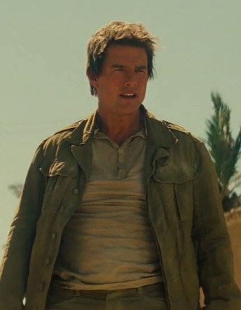 The Mummy Tom Cruise Nick Morton Green Jacket