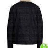 CHICAGO P.D PATRICK JOHN FLUGER BLACK FUR COLLAR JACKET