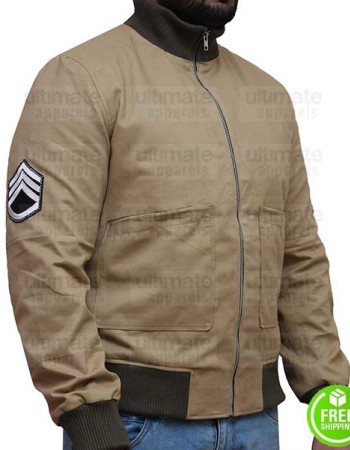 Fury Movie Brad Pitt (Wardaddy) Tanker WW2 Jacket