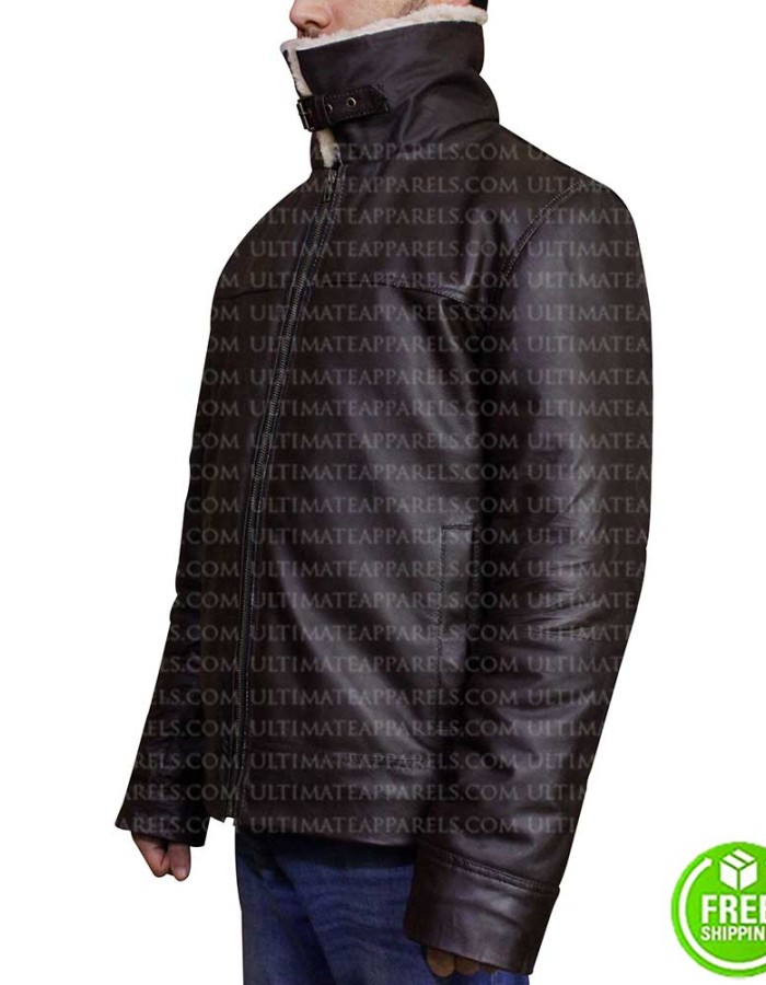 B3 RAF BROWN SHEARLING LEATHER JACKET