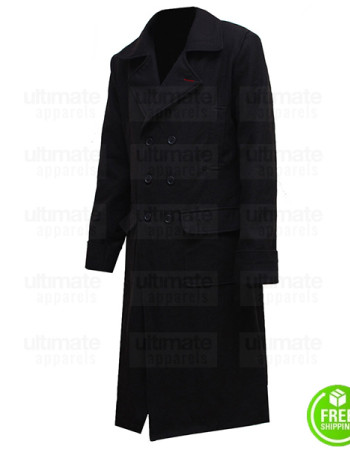 Sherlock Benedict Cumberbatch (Sherlock Holmes) Black Wool Coat 