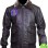 John F Kennedy JFK Air Force One Bomber Aviator Black Jacket