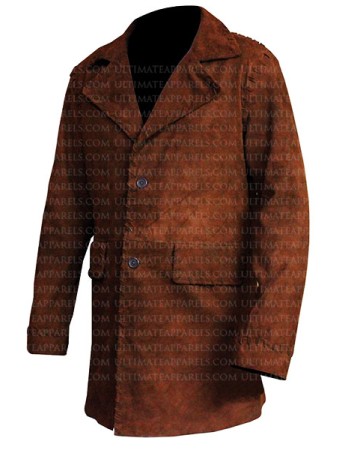 THE LAST SAMURAI TOM CRUISE (NATHAN ALGREN) SUEDE LEATHER COAT