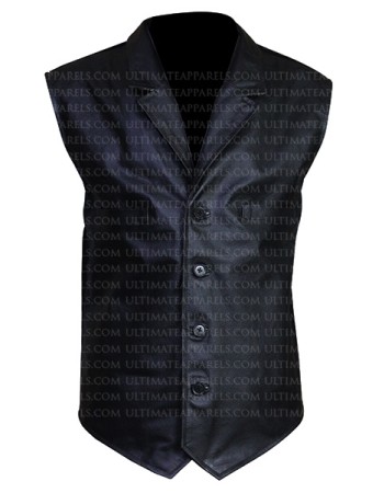 THE MAGNIFICENT SEVEN DENZEL WASHINGTON BLACK VEST