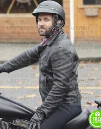 ONCE UPON A TIME EION BAILEY (AUGUST BOOTH) LEATHER JACKET