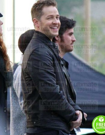 ONCE UPON A TIME JOSH DALLAS (DAVID NOLAN) BLACK JACKET