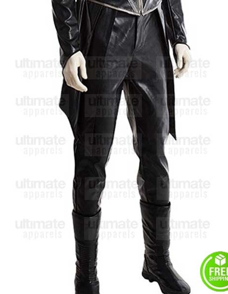 INHUMANS ANSON MOUNT (BLACK BOLT) BLACK LEATHER PANT