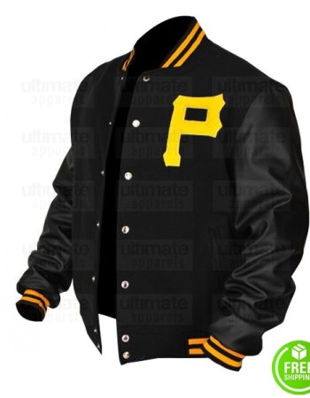 PITTSBURGH PIRATES LETTERMAN BOMBER JACKET