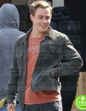 POWER RANGERS DACRE MONTGOMERY (JASON RED RANGER) GREY COTTON JACKET