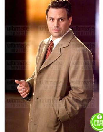 SHUTTER ISLAND MARK RUFFALO (CHUCK AULE) WOOL COAT