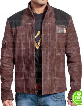 SOLO: A STAR WARS STORY ALDEN EHRENREICH (HAN SOLO) SUEDE JACKET