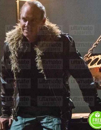 Spider Man Homecoming Michael Keaton Adrian Toomes Vulture Leather Jacket
