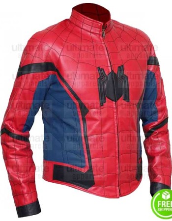 SPIDER-MAN HOMECOMING TOM HOLLAND LEATHER JACKET