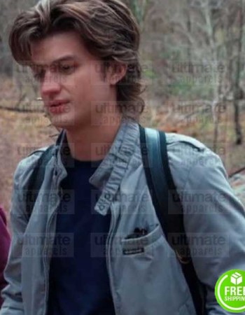 STRANGER THINGS JOE KEERY (STEVE HARRINGTON) COTTON JACKET