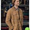SUPERNATURAL JARED PADALECKI (SAM WINCHESTER) BROWN COTTON JACKET