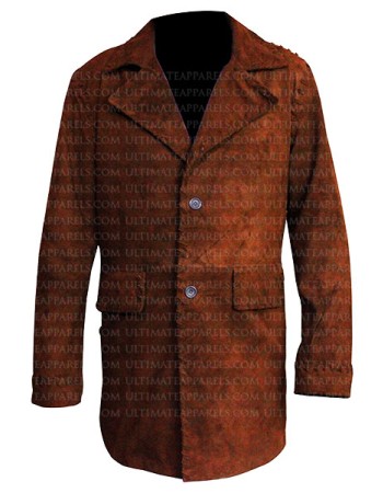 THE LAST SAMURAI TOM CRUISE (NATHAN ALGREN) SUEDE LEATHER COAT