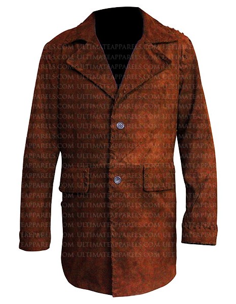 THE LAST SAMURAI TOM CRUISE (NATHAN ALGREN) SUEDE LEATHER COAT