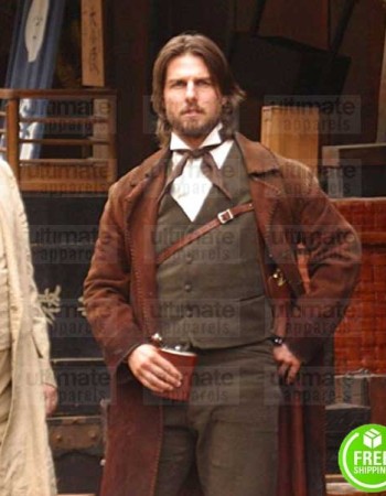 THE LAST SAMURAI TOM CRUISE (NATHAN ALGREN) SUEDE LEATHER VEST