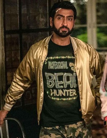 THE LOVEBIRDS KUMAIL NANJIANI BOMBER JACKET