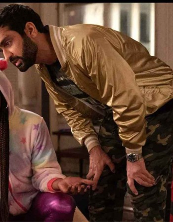 THE LOVEBIRDS KUMAIL NANJIANI BOMBER JACKET