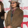 THE TOURIST PREMIERE JOHNNY DEPP BROWN JACKET