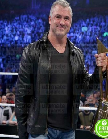 WWE SHANE MCMAHON LEATHER JACKET