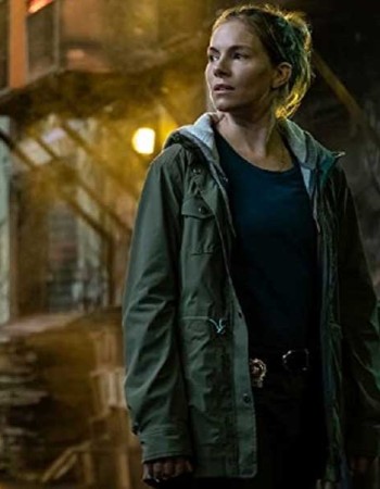 21 BRIDGES SIENNA MILLER GREEN JACKET