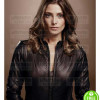 ACCIDENT MAN ASHLEY GREENE (CHARLIE ADAMS) BROWN LEATHER JACKET