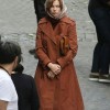 ALL THE MONEY IN THE WORLD MICHELLE WILLIAMS BROWN COAT