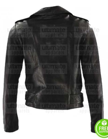 DEATH WISH CAMILA MORRONE (JORDAN KERSEY) LEATHER JACKET