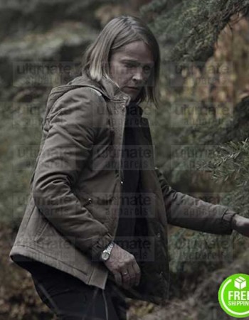 DARK KAROLINE EICHORN (CHARLOTTE DOPPLER) BROWN COTTON JACKET