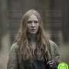 DARK GINA STIEBITZ (FRANZISKA DOPPLER) FUR LEATHER JACKET
