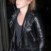 EMMA WATSON BLACK BIKER JACKET