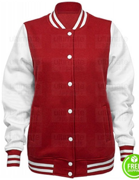 HARLEY QUINN VARSITY LETTERMAN BOMBER JACKET