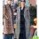 OCEAN'S 8 SANDRA BULLOCK (DEBBIE OCEAN) GREY COTTON TRENCH COAT