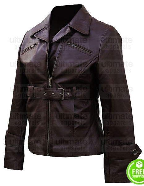 Captain America Hayley Atwell (Peggy Carter) Brown Jacket