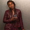THE LOVEBIRDS ISSA RAE MAROON JACKET