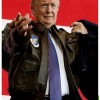 Donald Trump A2 Flight Bomber Leather Jacket