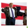 Donald Trump A2 Flight Bomber Leather Jacket