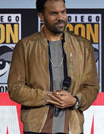 Black Widow O-T Fagbenle (Mason) Leather Jacket