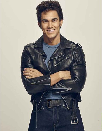GREASE LIVE CARLOS PENAVEGA (KENICKIE) LEATHER JACKET