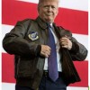 Donald Trump A2 Flight Bomber Leather Jacket