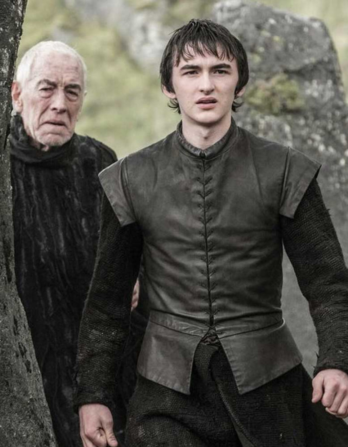 GAME OF THRONES DRAGONSTONE BRAN STARK BLACK VEST