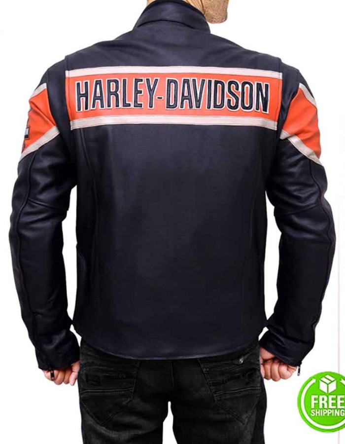 HARLEY DAVIDSON VICTORY LANE LEATHER JACKET
