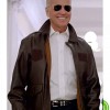 JOE BIDEN BROWN AVIATOR JACKET