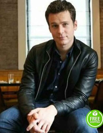 THE MATRIX 4 JONATHAN GROFF BLACK LEATHER JACKET