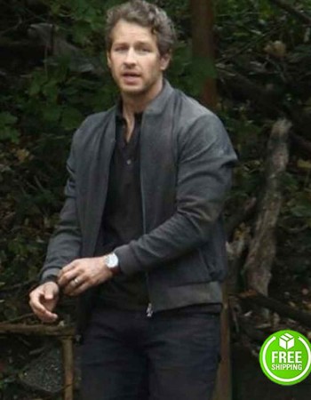 MANIFEST JOSH DALLAS (BEN STONE) BLACK LEATHER JACKET