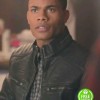 RIVERDALE JORDAN CALLOWAY (CHUCK CLAYTON) BLACK CAFÉ RACER LEATHER JACKET