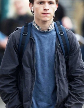 SPIDER MAN HOMECOMING TOM HOLLAND JACKET