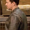 THE ITALIAN JOB MARK WAHLBERG BROWN JACKET